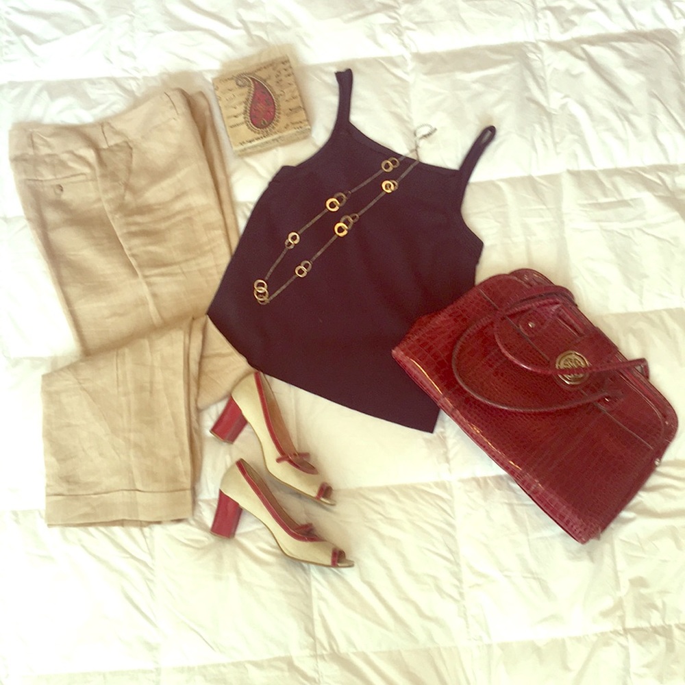 Tank sweater knit top